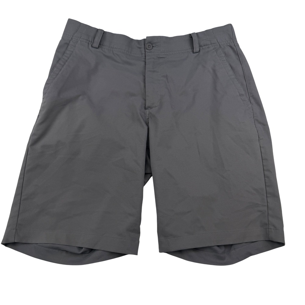 Nike Dri-FIT Shorts Mens 32 Obsidian Grey Stretch Golf Short Casual